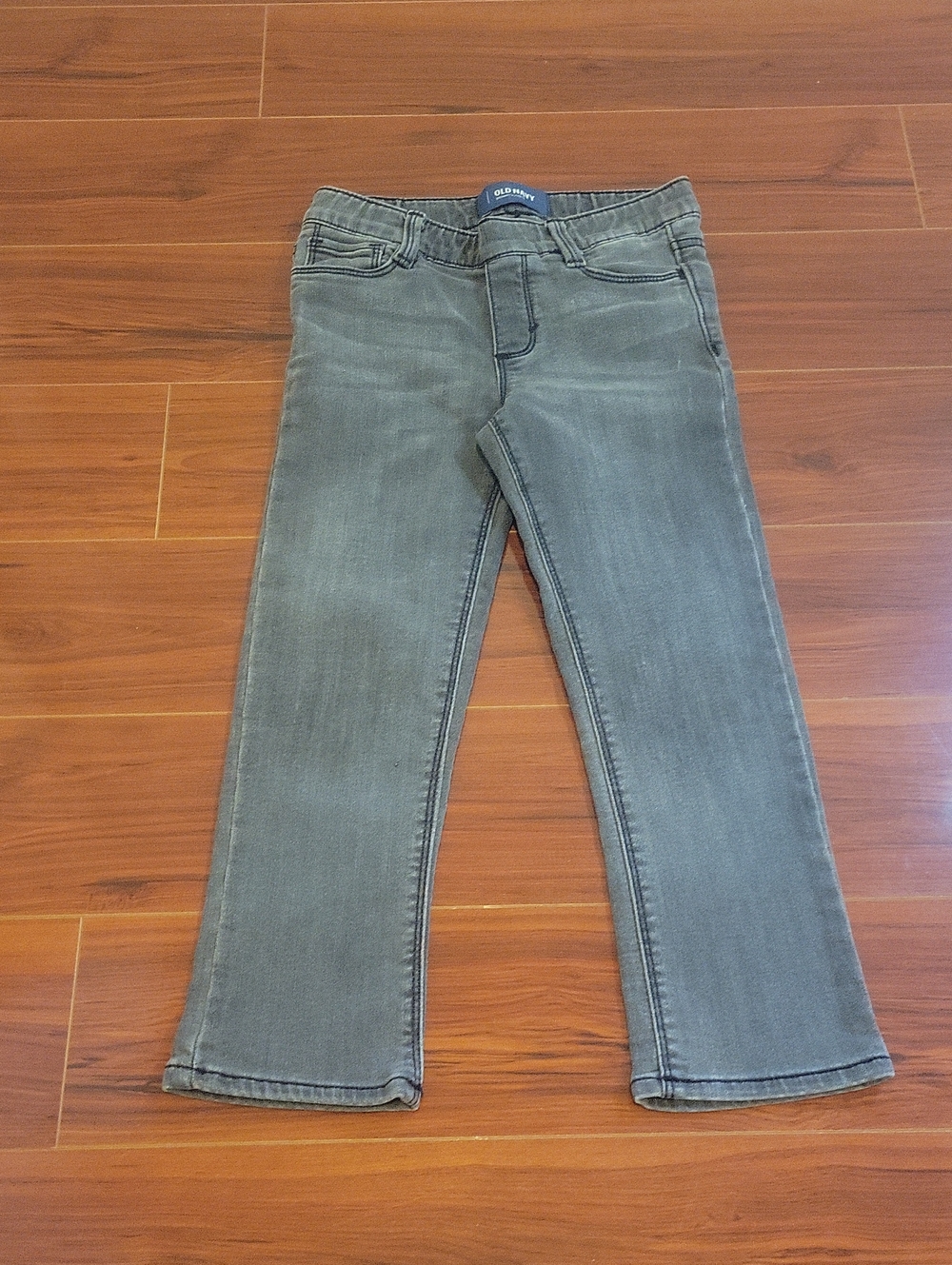 OLD NAVY Kids Skinny Pull-On Jeans Gray Size 5T